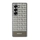 DKNY Repeat Pattern Bottom Stripe Case for Samsung Galaxy Z Fold 6, Brown