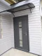 Козырек STARKEDACH L-160, 160x100x25 см, темно-серый