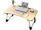 Portatīvs Saliekams Datora Laptopa Galds Statīvs Paliktnis Paaugstinājums, Brūns | Portable Laptop Desktop Table...