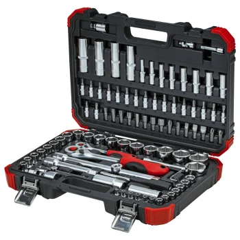 GEDORE red Socket Set 1/4" and 1/2", 94 Pieces R46003094