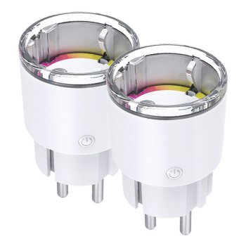 Gosund EP2-Z ZigBee Smart Plug 2-Pack 10A with Energy Monitoring