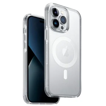 Прозрачный чехол Uniq Combat Magclick Charging для iPhone 14 Pro Max