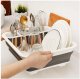 Folding Silicone Dish Drying Drainer Rack