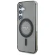 Guess Rhinestones Classic Logo MagSafe vāciņš Samsung Galaxy S25, melns