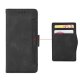 LG K50S PU Leather Wallet Case Cover, Black