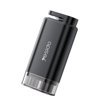 Drošības āmurs un jostu griezējs Yesido C248 2in1, melns