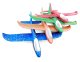 Styrofoam airplane with LED lights, 46 cm