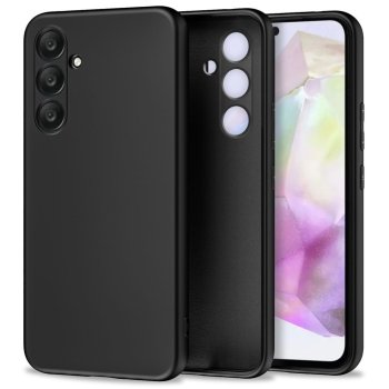 Tech-Protect Icon vāciņš Samsung Galaxy S25 FE - melns | Phone Case Cover