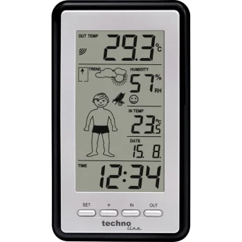 Метеостанция Technoline WS 9632, черная