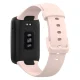 Силиконовый ремешок для Xiaomi Mi Band 7 Pro, светло-розовый