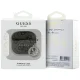 Guess 4G Strass Charm maciņš Apple AirPods 4, Brūns