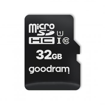 GOODRAM Memory MicroSD Card - 32GB without adapter UHS I CLASS 10 100MB/s | Atmiņas Karte