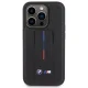 BMW Grip Stand Hot Stamp vāciņš priekš iPhone 15 Pro Max 6.7\", melns