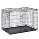 Pethaus PH-200 Foldable Dog Crate, Size S, 75.5 x 47.5 x 54 cm, Black