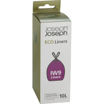 Joseph Joseph IW9 atkritumu maisi 10 l ar savilcēju, 4 gab., pelēki