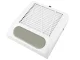 Безмешковый пылесос для маникюра с фильтром, 80W, белый, BQ-858-8