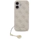 Чехол Guess для iPhone 17 4G Charms Collection MagSafe, розовый