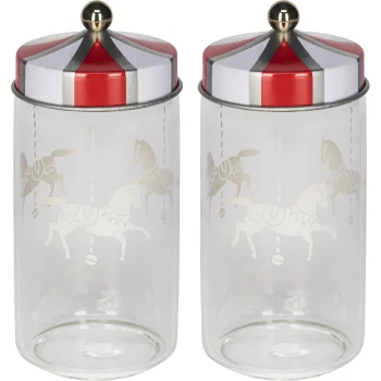 Garšvielu trauciņu komplekts Alessi Circus MW68S2 140 ml 2 gab.