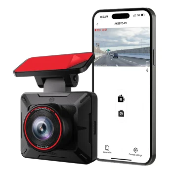 Видеорегистратор AKEEYO P1 FullHD 30fps, черный