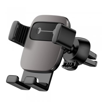 Baseus Cube Gravity Car Mount Air Vent Phone Bracket Holder, Black | Auto Telefona Turētājs Ventilācijas Restēs