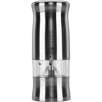 Peugeot Zeli Electric Pepper Mill 14 cm, Silver