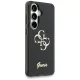 Чехол Guess IML Big Metal 4G Script для Samsung Galaxy S26, черный