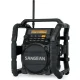 Būvlaukuma radio Sangean U-5 DBT (Utility 50) DAB+ / FM / Bluetooth, melns