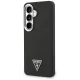 Чехол Guess Fixed Glitter Triangle MagSafe для Samsung Galaxy S26, черный