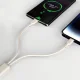 Dudao L7SCL USB-C uz Lightning kabelis 30W 1m, bēšs