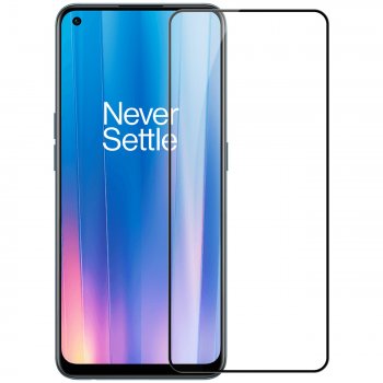 OnePlus Nord CE 2 5G Nillkin CP+PRO Ultra Thin Full Coverage Tempered Glass with Frame, Black | Aizsargstikls Telefona...