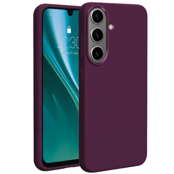 Силиконовый чехол Etteri Silicone Mag для Samsung Galaxy A57 5G, темно-вишневый