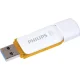 Philips Snow Edition USB zibatmiņa 128 GB USB 3.0, balta un oranža