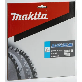 Пильный диск Makita MAKBLADE B-32801, 260 x 30 мм, 60Z