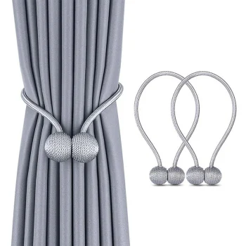 Kronšteins aizkariem pelēks 2gab | Bracket for curtains gray 2pcs
