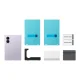 Samsung Clear Case vāciņš Samsung Galaxy Z Fold 8 ar 2 plēvēm, caurspīdīgs