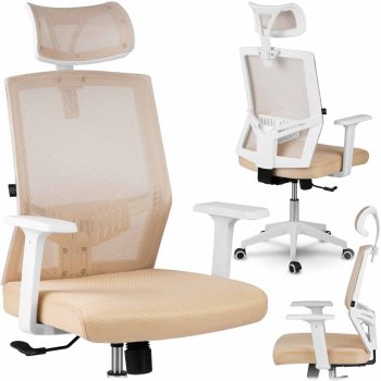 Sofotel Rotar Office Chair with Micro-mesh, Beige
