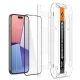 Защитное стекло Spigen для iPhone 15 Plus Glas.tR EZ Fit FC, черное