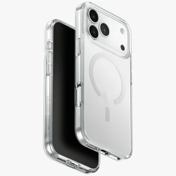 Чехол Uniq Clario Magclick Charging для iPhone 17 Pro Max, Прозрачный
