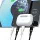 Кабель Dudao L25X USB-C - Lightning 30W 1м, черный