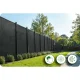 Plonos 454200 Shading Net 1.5x25m 110g/m² with 50 Clips, Grey