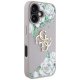 Guess Grained Roses Big 4G Logo vāciņš Apple iPhone 16 - Violets