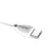 Кабель Dudao USB - USB Type-C 2.1A 1м, белый
