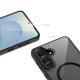 Чехол Tech-Protect Magmat MagSafe для Samsung Galaxy S26, прозрачный черный