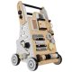 Kruzzel 00024761 Wooden Push Walker with Activity Board