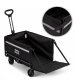 MultiGarden 120L Folding Garden and Camping Cart with Cover, Black