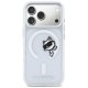 Karl Lagerfeld IML Peekaboo MagSafe чехол для iPhone 17 Pro – прозрачный