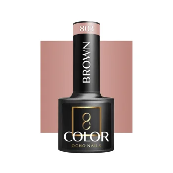 Гель-лак для ногтей OCHO NAILS Brown 803, 5 г