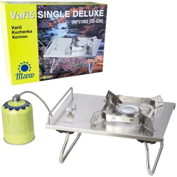 Meva SINGLE DELUXE gāzes tūrisma plītiņa, 5kW