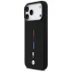 BMW M Silicon Tricolor Line MagSafe Case for iPhone 17 Pro Max - Black