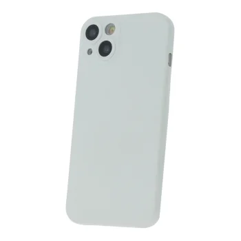 Samsung Galaxy A54 (SM-A546) Matt Silicone Color Case Cover, White | Чехол Обложка Бампер Кабура